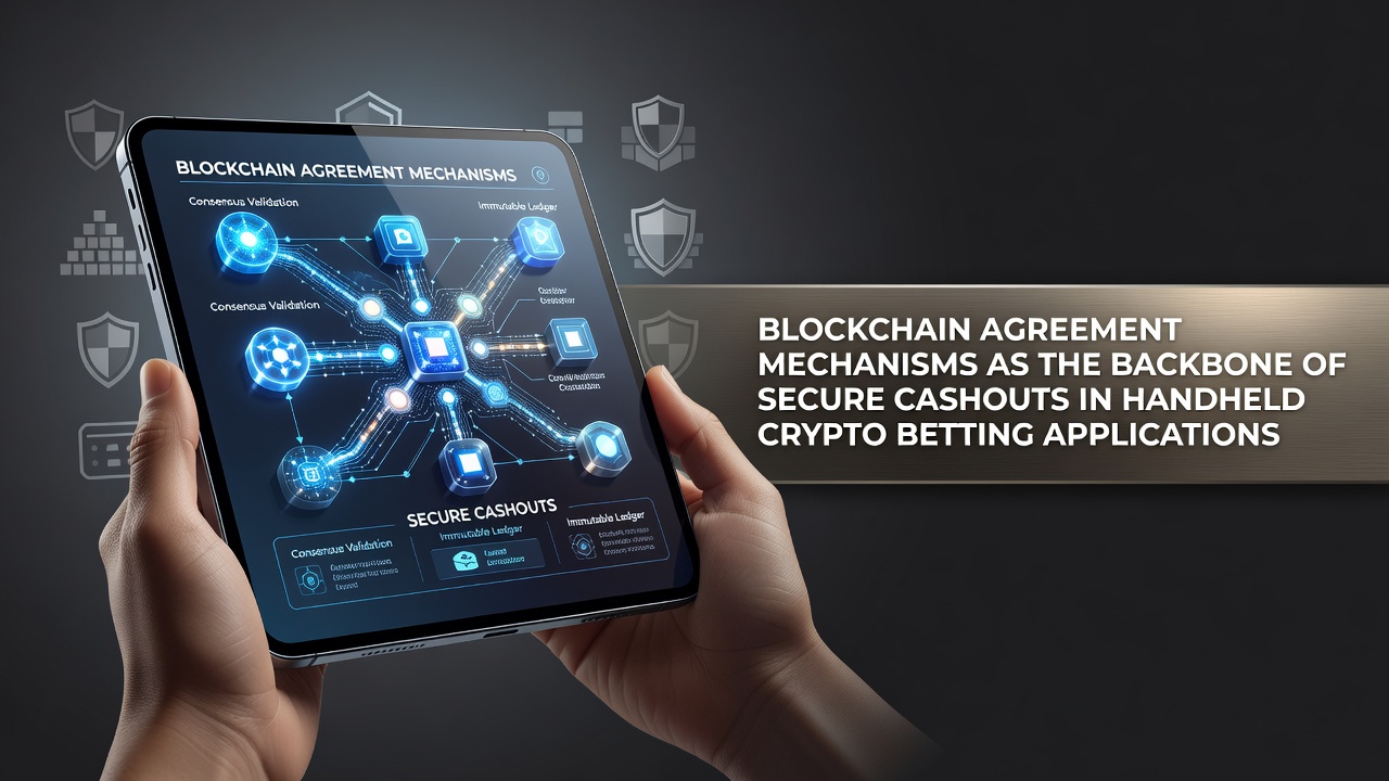 Darstellung von Blockchain-Konsensmechanismen in mobilen Wett-Apps