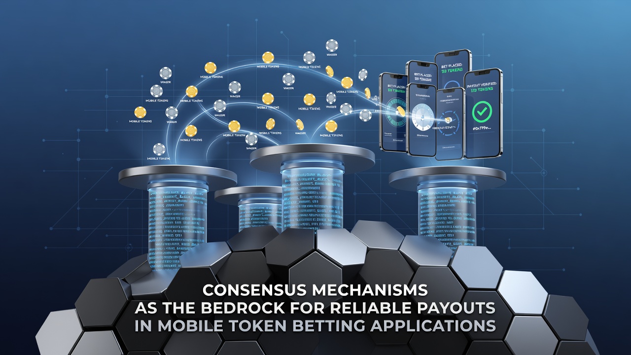 Darstellung von Auszahlungsprozessen und Konsensvalidierung in Blockchain-Wett-Apps