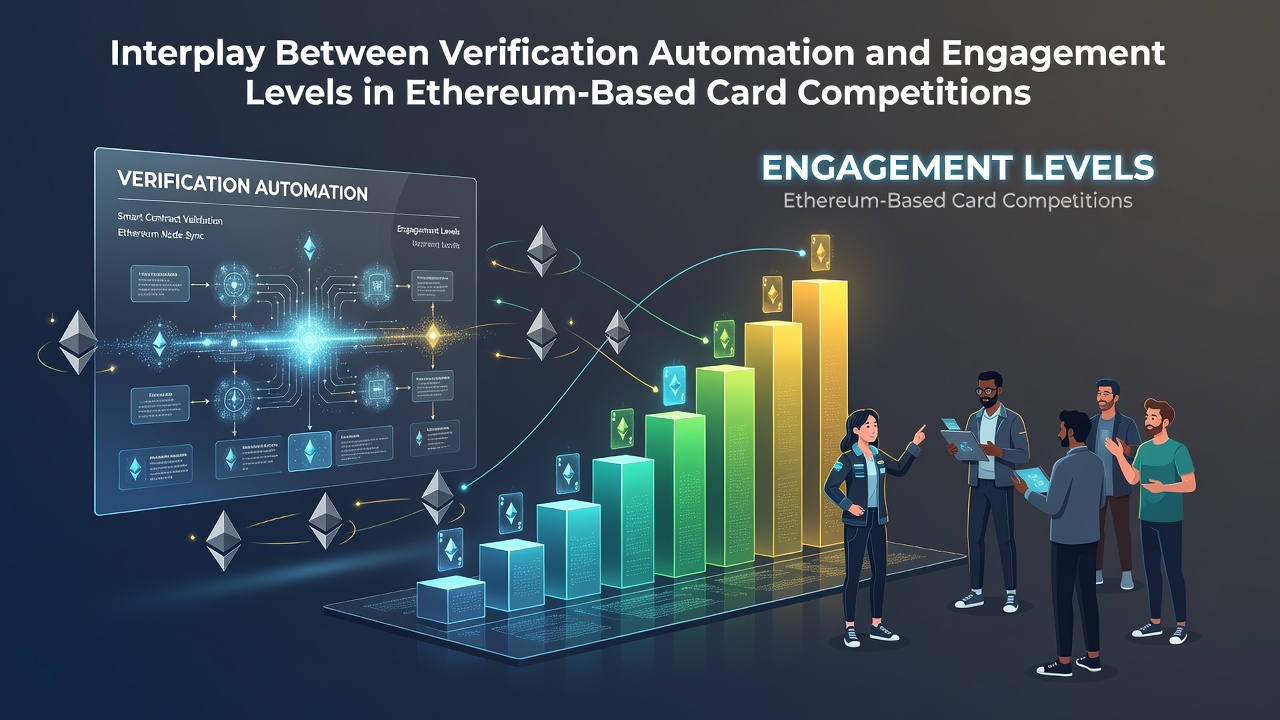 Ethereum-basierte Kartenspiel-Plattform mit automatisierter Verifikation und aktiven Teilnehmern in einem Turnier