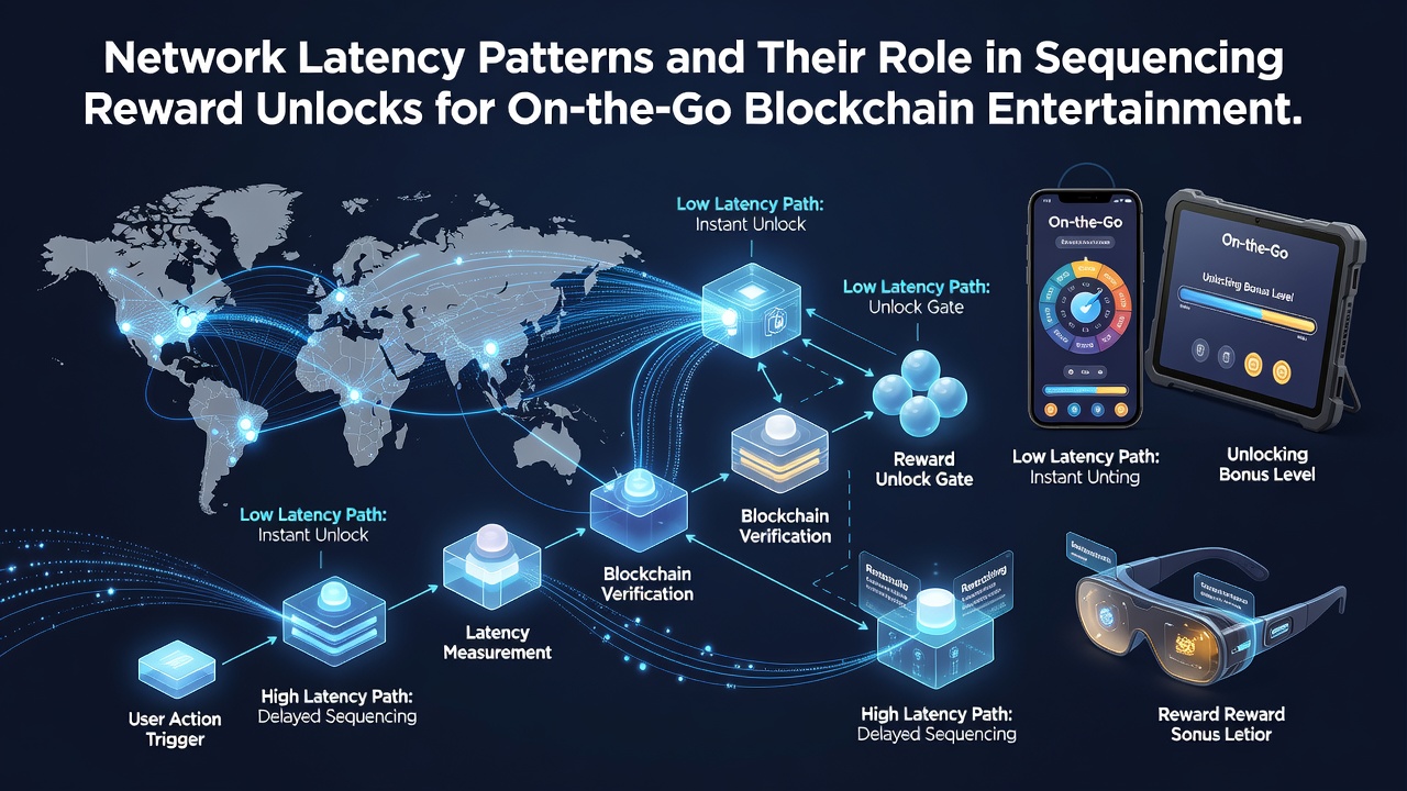 Analyse von Latenzmustern und Belohnungssequenzen in mobilen Blockchain-Unterhaltungssystemen