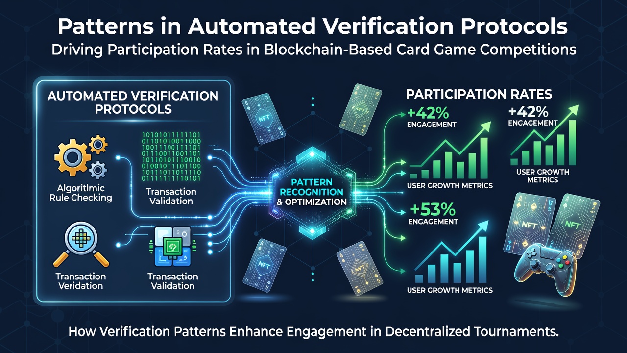 Automatisierte Verifizierungsprotokolle in Blockchain-Kartenspiel-Kompetitionen