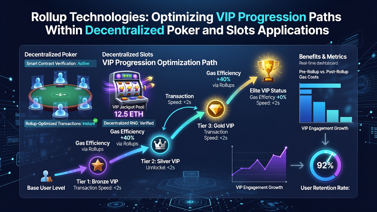 VIP-Progression in Blockchain-Slots und Poker