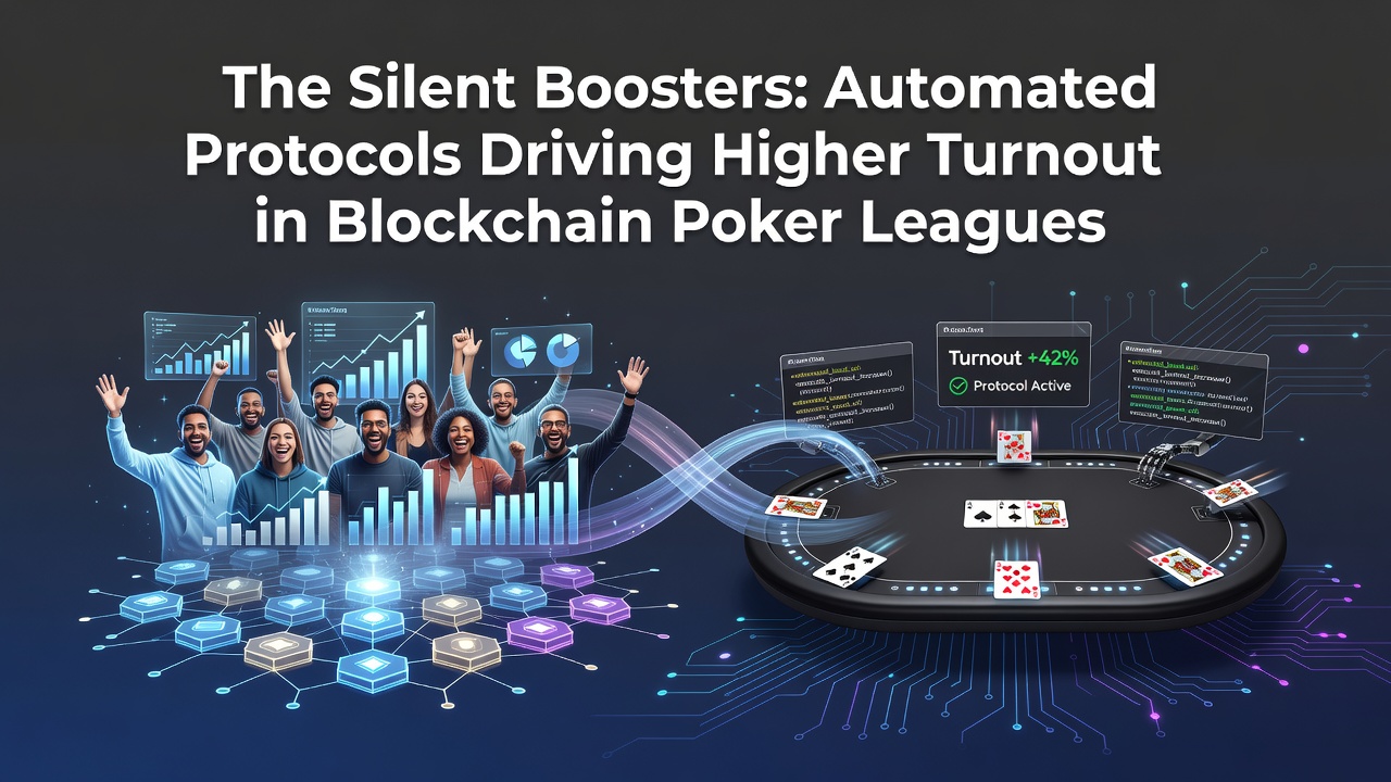 Automatisierte Protokolle in Blockchain-Poker-Ligen